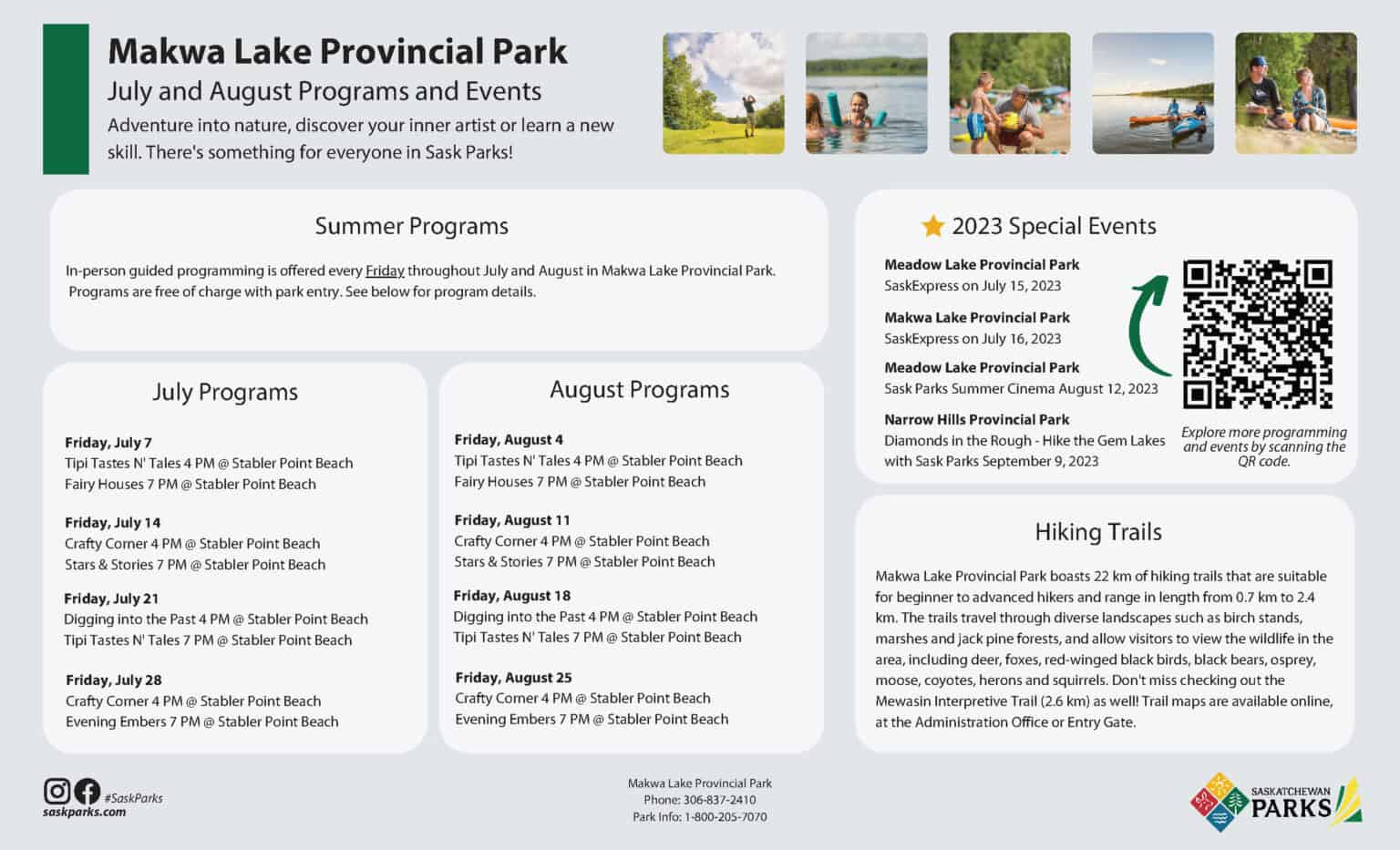 Makwa Provincial Park – Village of Loon Lake, Saskatchewan