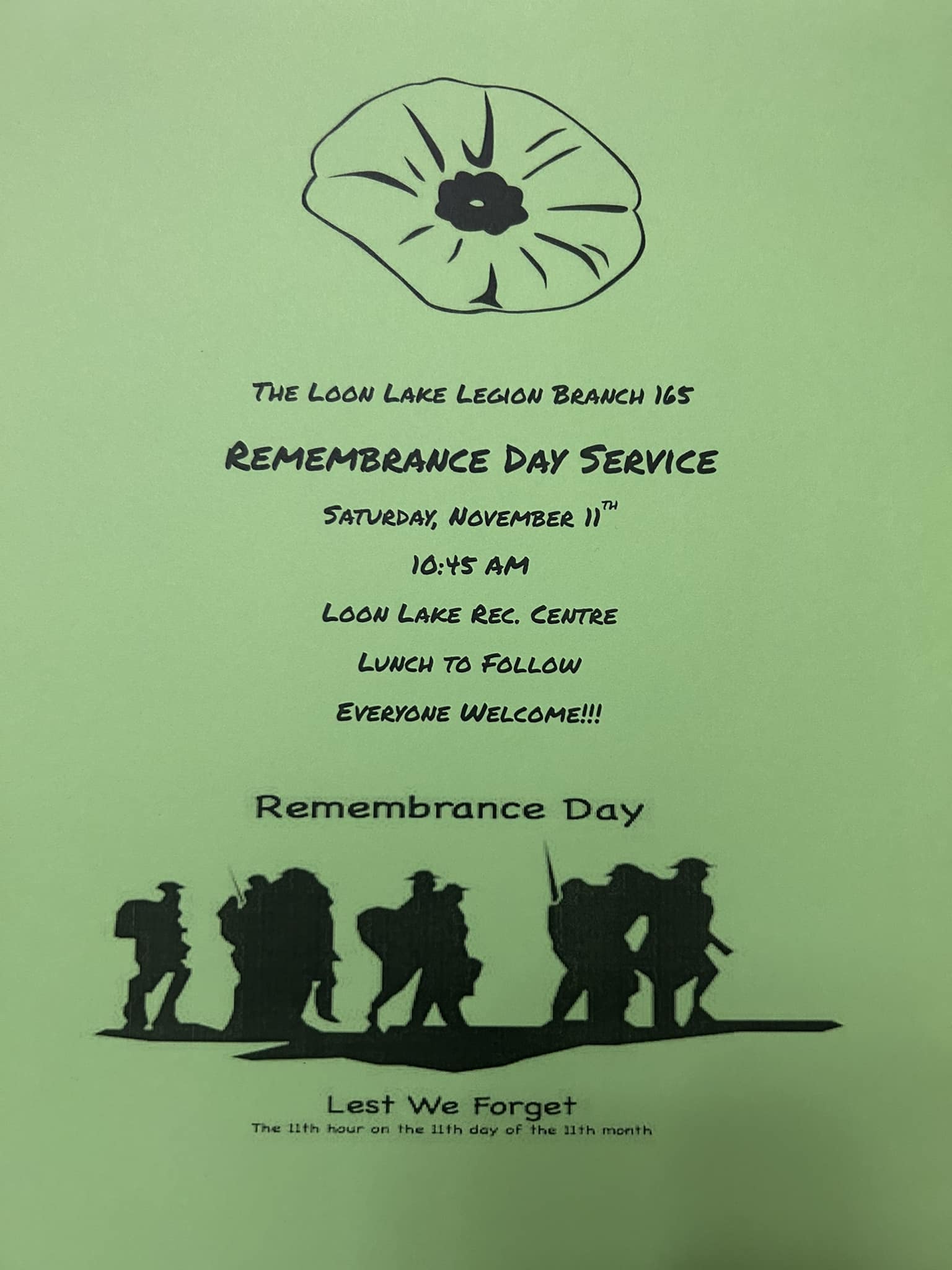 Westboro legion remembrance day